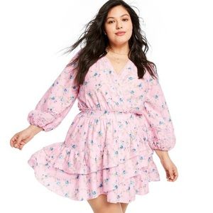 Love Shack Fancy X Target Esme wrap dress